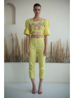 OJA - Fern Lemon Yellow Co-Ord (Set of 2)