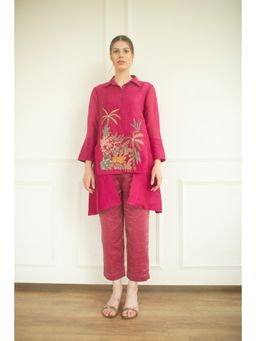 OJA - Aurum Pink Tunic and Pant Co-Ord (Set of 2)