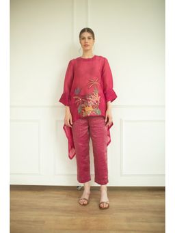 OJA - Aurum Pink Tunic and Pant Co-Ord (Set of 2)