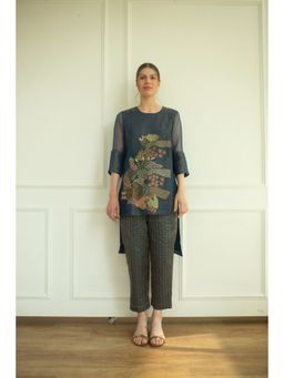 OJA - Aurum Marina Navy Blue Co-Ord (Set of 2)