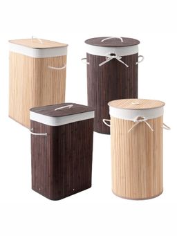 The Better Home - Laundry Basket - Light & Dark Brown (Pack of 4)