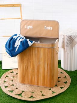 The Better Home - Bamboo Laundry Basket - Brown