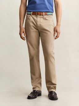 GANT - Men Beige Regular Fit Jeans