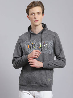 Monte Carlo - Grey Print Hoodie