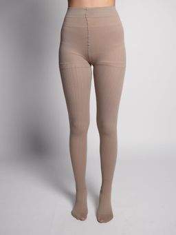 Theater - Beige Cable Knit Stocking