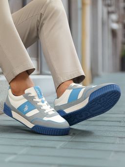 U.S. POLO ASSN. - Men Blue Rever Sneakers