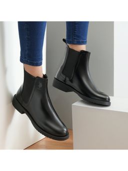 U.S. POLO ASSN. - Women Black Antonella Chelsea Boots