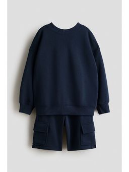 H&M - Boys Blue 2-piece sweatshirt set