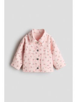 H&M - Girls Multi-Color Printed twill jacket