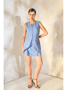 ETE - Lya Blue Co-Ord (Set of 2)