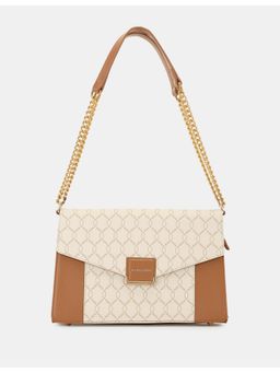 U.S. POLO ASSN. - Women Bliss Beige Crossbody Sling Bag