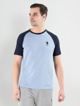 U.S. POLO ASSN. - Raglan Sleeve Colour Block Le003 Lounge T-shirt
