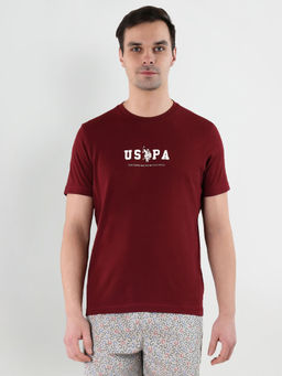 U.S. POLO ASSN. - Tri Blend Brand Print Le004 Lounge T-shirt