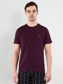 U.S. POLO ASSN. - Crew Neck Embroidered Logo I633 Lounge T-shirt