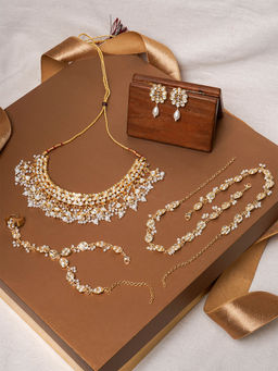 Teejh - Nalgonda Gold Jewellery Set