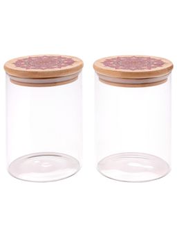 The Better Home - Borosilicate Jar Set (Pack of 2) LP076-A