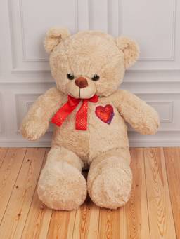 DukieKooky - Super Cute & Adorable Grey Teddy Bear Soft Toy