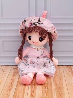DukieKooky - Super Cute & Adorable Pink Doll Soft Toy