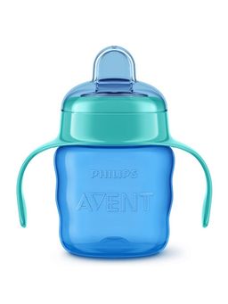 Philips Avent - Green Silicone Classic Bottle with Handle