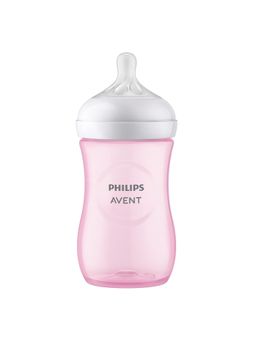 Philips Avent - Pink Natural Response 3.0 Baby Bottle