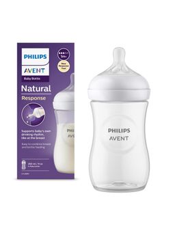 Philips Avent - Natural Plastic Baby Feeding Bottle