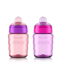Philips Avent - Multi-Colour My Easy Sippy Cup, 9 Ounce Sipper (Pack of 2)