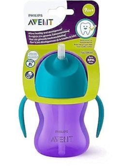 Philips Avent - Purple Straw Cup Sipper