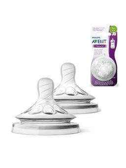 Philips Avent - Natural Response 3.0 Bottle Teats (Pack of 2)