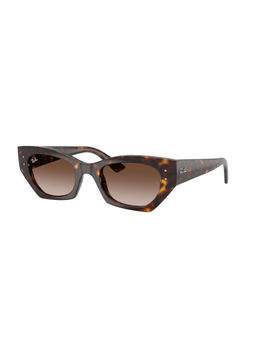 Ray-Ban - Unisex Gradient Brown Lens Irregular Sunglasses (0RB443013591352) (52)