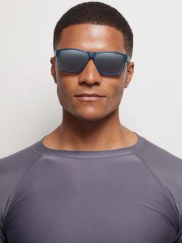 Lenskart Boost - Blue Grey Full Rim Polarized And UV Protected Unisex Sunglasses (LKB S15358_1)