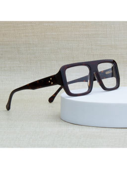 TED SMITH - Demi Brown Aviator Premium Italian Acetate Frame For Unisex (ARDEN_C2)