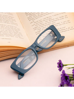 TED SMITH - Green Rectangle Premium Italian Acetate Frame For Unisex (CHOCOEYE 2.0_C2)