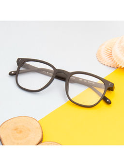 TED SMITH - Black Square Tr90 Frame For Unisex (DOT_C1)