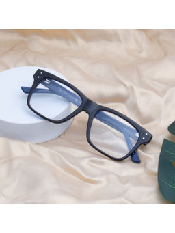 TED SMITH - Demi Black Square Premium Italian Acetate Frame For Unisex (HESTON 1.0_C2)