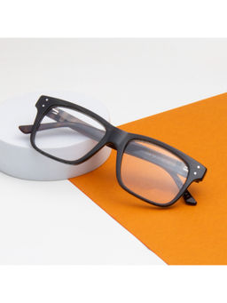 TED SMITH - Brown Square Premium Italian Acetate Frame For Unisex (HESTON 1.0_C6)