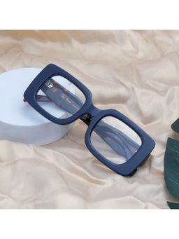 TED SMITH - Blue Square Premium Italian Acetate Frame For Unisex (KIMMY 2.0_C3)