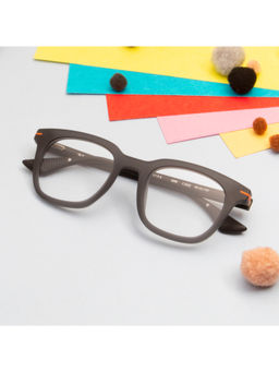 TED SMITH - Grey Square Tr90 Frame For Unisex (KIRK_C2Q)