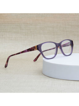 TED SMITH - Purple Cat Eye Premium Italian Acetate Frame For Women (KRISTEN_C4)