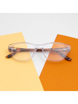 TED SMITH - Transparent Cat Eye Premium Italian Acetate Frame For Women (KRISTEN_C6)