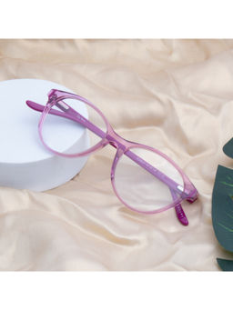 TED SMITH - Pink Cat Eye Premium Italian Acetate Frame For Women (SCARLET_C2)