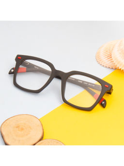 TED SMITH - Black Square Tr90 Frame For Unisex (SHARK_C1H)