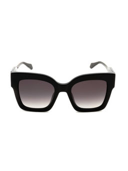 Just Cavalli - Shiny Black Acetate Frame And Grey Smoke Sunglasses (SJC019V52700SG) (52)