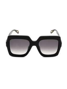 Just Cavalli - Shiny Black Acetate Frame and Grey Smoke Sunglasses (Sjc02353700Sg) (53)