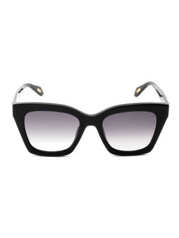 Just Cavalli - Shiny Black Acetate Frame And Grey Smoke Sunglasses (SJC02452700YSG) (52)