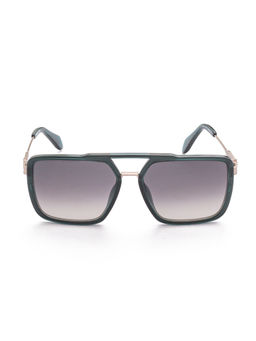 Just Cavalli - Shiny Green Polycarbonate Frame and Grey Smoke Sunglasses (Sjc04058G61Sg) (58)