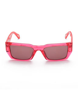 Just Cavalli - Shiny Crystal Purple Acetate Frame and Smoke Sunglasses (Sjc090V55Atesg) (55)