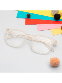 TED SMITH - White Square Tr90 Frame For Unisex (TUMI_C6A)