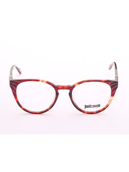 Just Cavalli - Shiny Brown Demi Blue Acetate Eyewear Frame (VJC046V51WTAFR) (51)