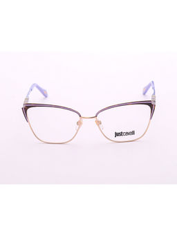 Just Cavalli - Shiny Blue Demi Alloy Metal Eyewear Frame (VJC05455378FR) (55)