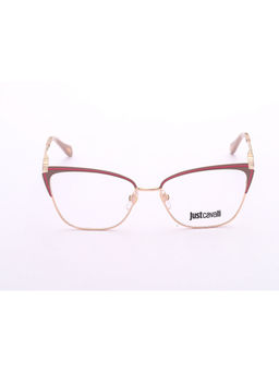 Just Cavalli - Shiny Rose Gold-Beige Alloy Metal Eyewear Frame (VJC05455F47FR) (55)